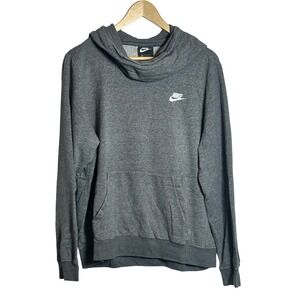 Nike Sportswear Club Fleece Funnel-Neck Hoodie Women's Size Large Activewear Gym
